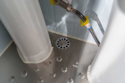 Movotex Portable Restroom Unit - Twin Toilet