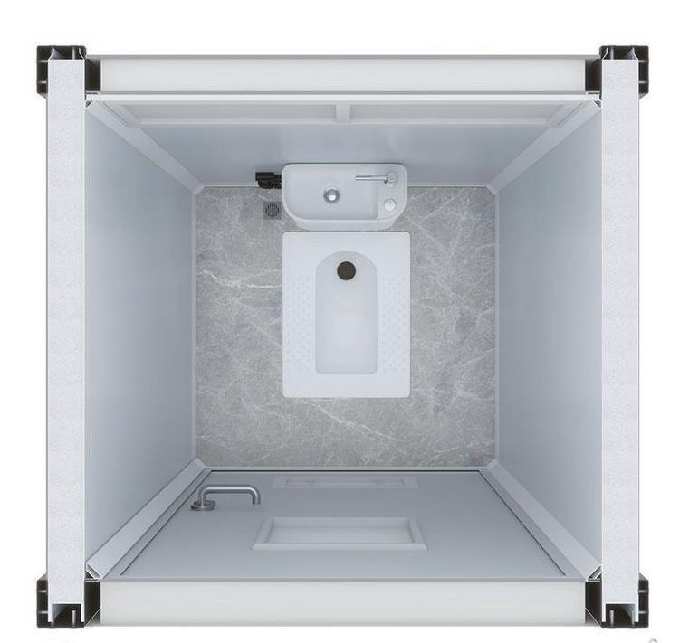 Modular mobile bathroom